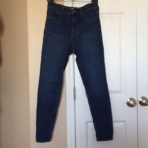 Madewell Roadtripper jeans in Jansen wash